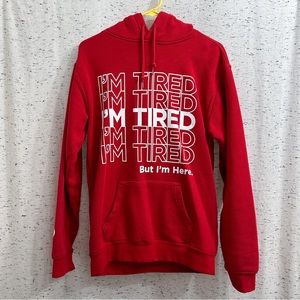 Girrlscout I’m Tired But I’m Here hoodie